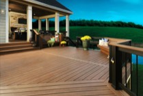 composite decking trex