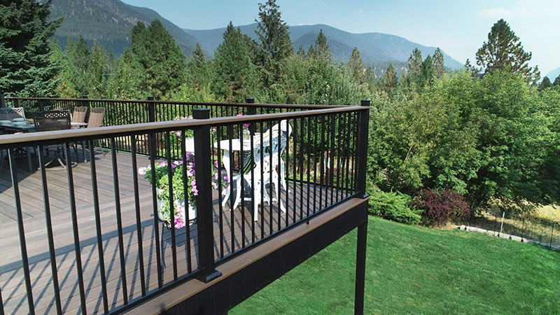 fortress iron railing