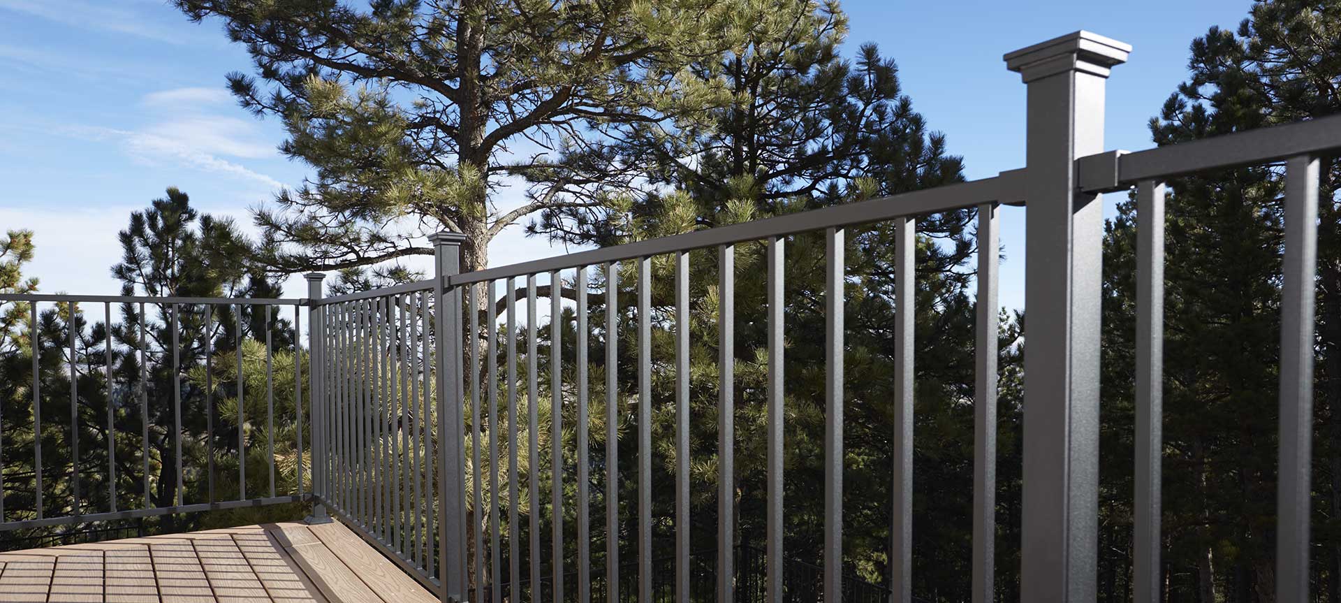 fortress iron deck railing