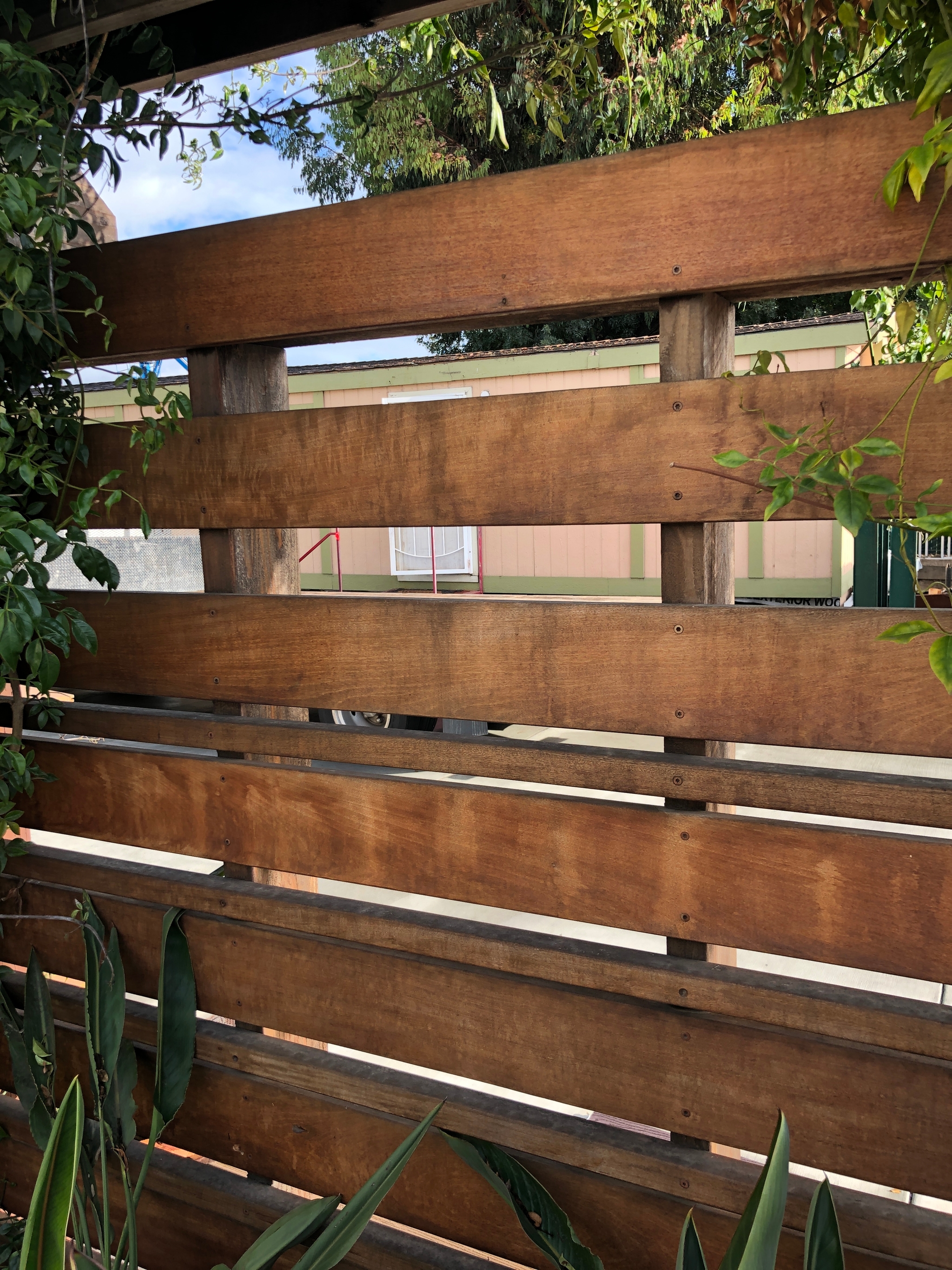 ipe horizontal fencing