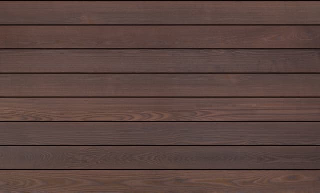 Thermory ash wood decking