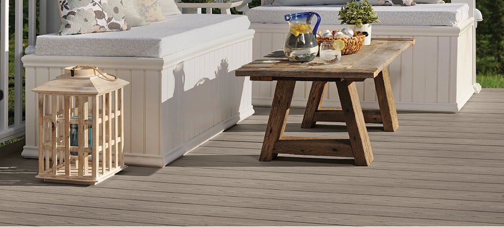 AZEK harvest mahogany