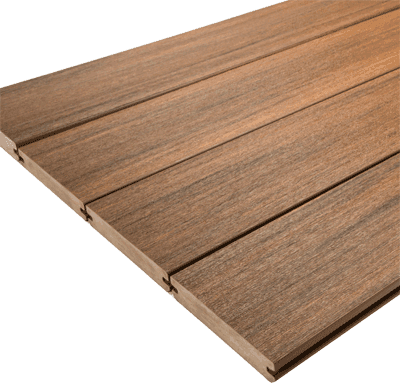 azek vintage mahogany composite deck swatch